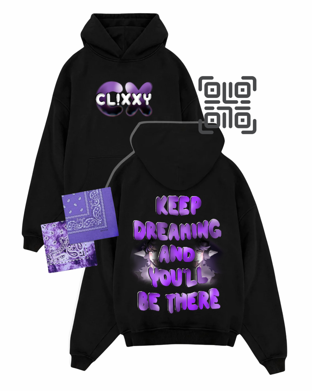 CL!XXY x CX COLLAB HOODIE
