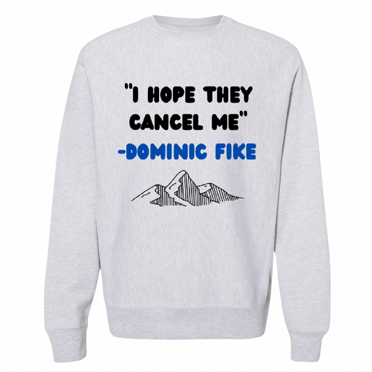 CANCEL ME x DOMINIC FIKE CREWNECK