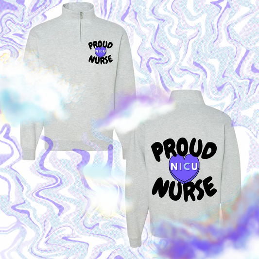 NICU NURSE QUARTER ZIP