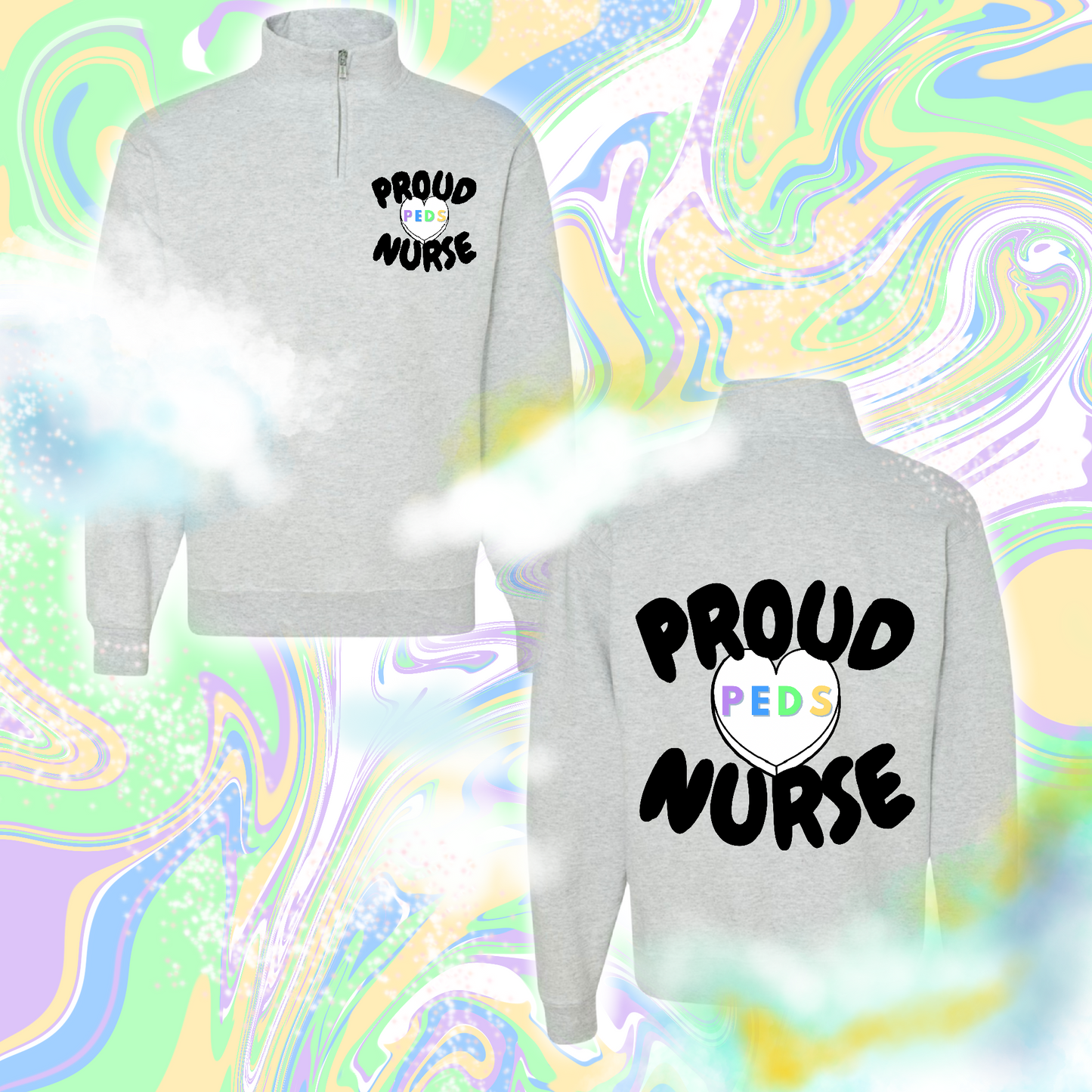 PEDS NURSE QUARTER ZIP