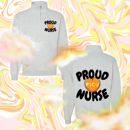 PICU NURSE QUARTER ZIP