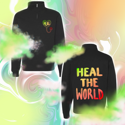 HEAL THE WORLD QUARTER ZIP