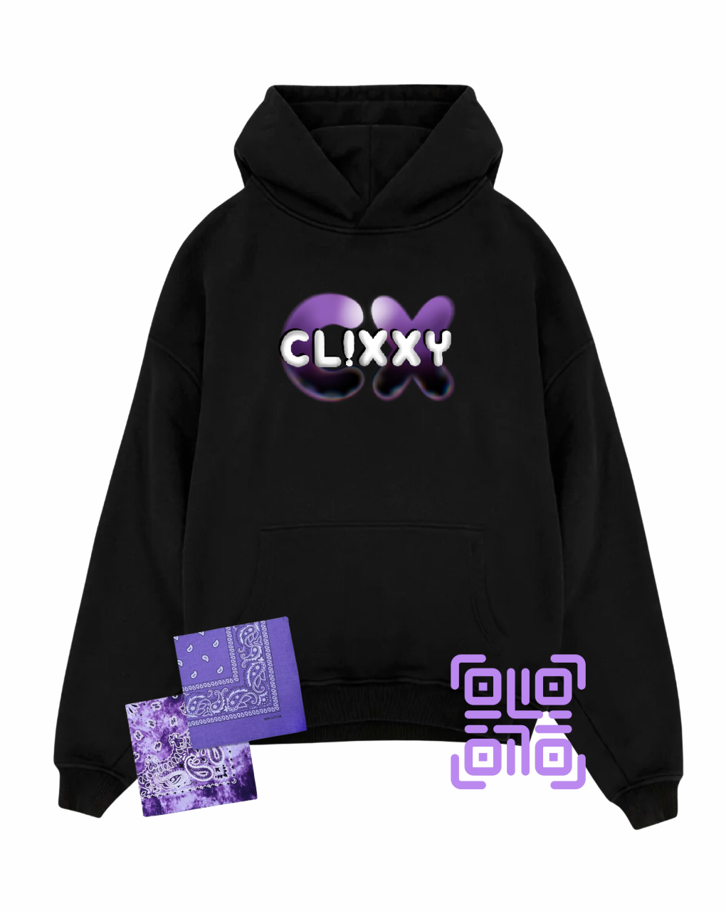 CL!XXY x CX COLLAB HOODIE